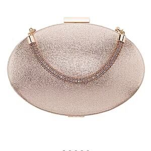 I. Miller Kimmy Evening Gold Sparkly Clutch Bag